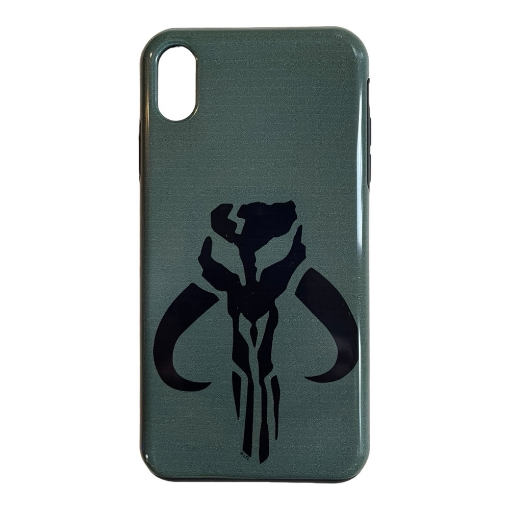Otter Symmetry Star Wars Mandalorian Mythosaur Logo Case for iPhone XS Max